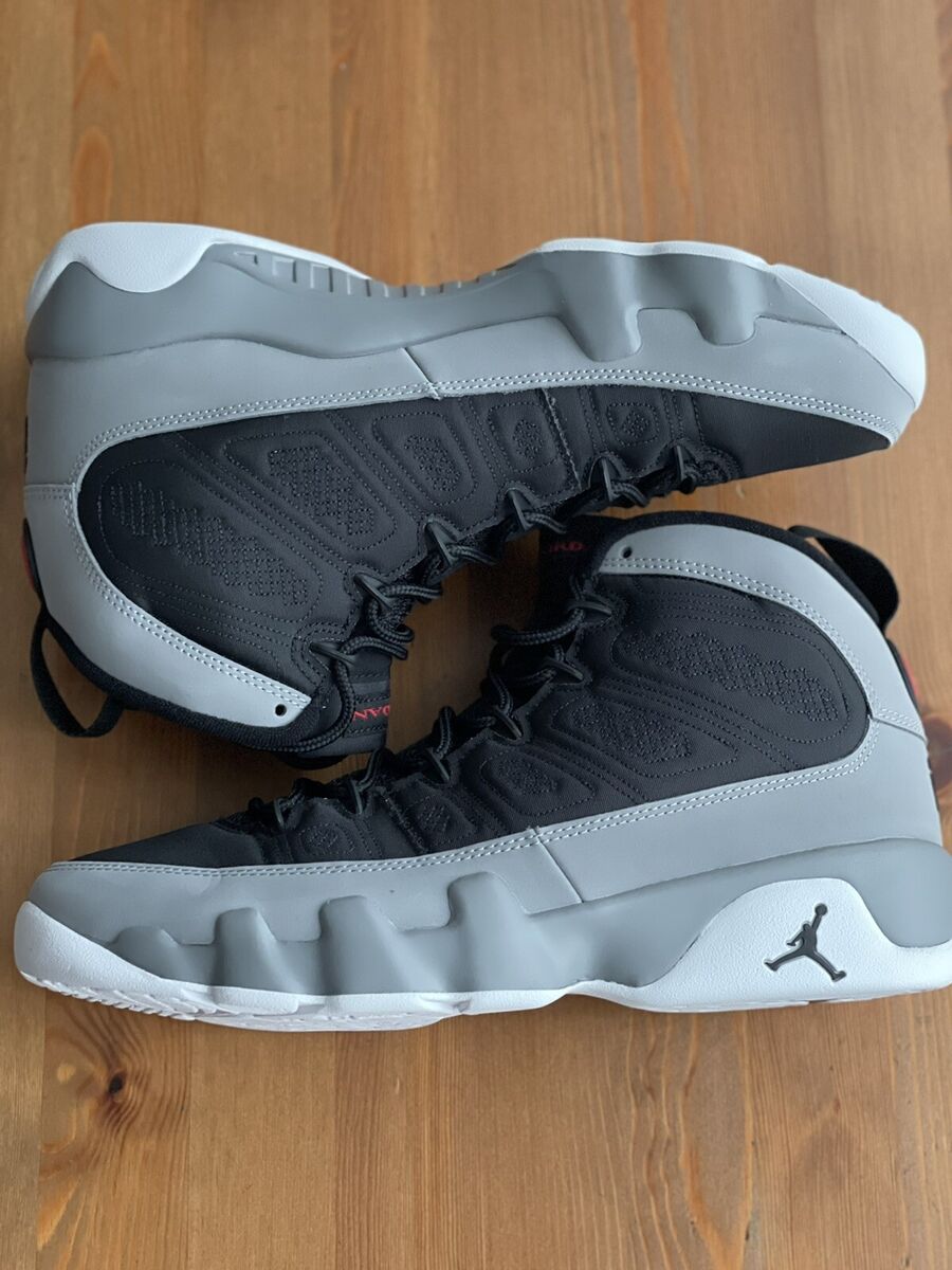 Nike Air Jordan 9 Retro 2022 Particle Grey US Mens 9.5 Nike Air Jordan 9 Retro 2022 Particle Grey US Mens 9.5