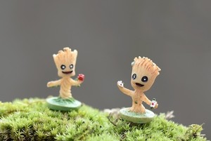 miniature groot figurine