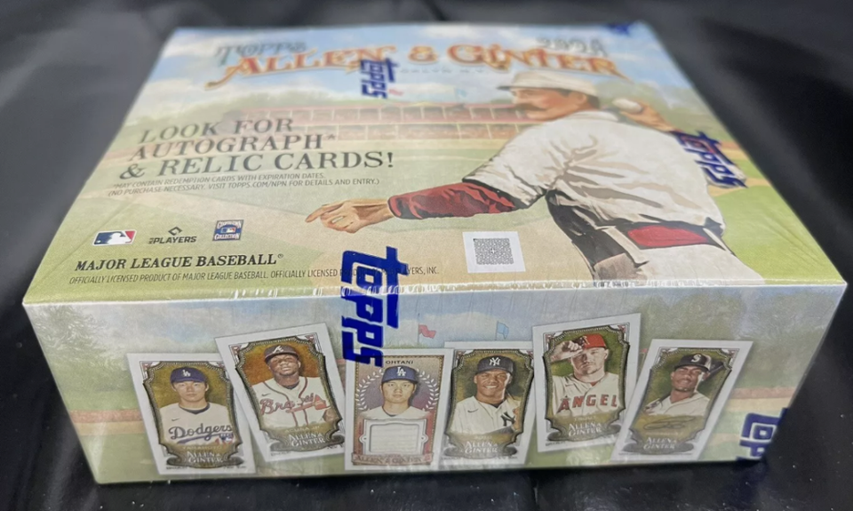 2024 Topps Allen and Ginter Baseball Factory Sealed Value Retail Box 24 Packs! eBay