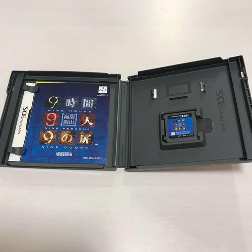 999: Nine Hours Nine Persons Nine Doors Nintendo DS Japan Complete in Box - Picture 3 of 4