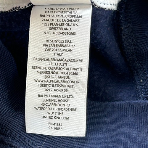 Polo Ralph Lauren Hoodie Sweatshirt Boys Sz 6 Color Block Y2K Logo Fleece 17651 - Picture 7 of 12