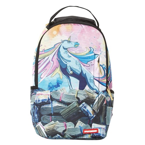 Sprayground Nuovo da Uomo Unicorn Soldi Rotoli Zaino - Blu Nuovo con  Etichetta | eBay