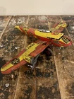 Vintage Marx Toys Flying Fortress 2095 Tin Litho Wind-Up Toy Army Plane