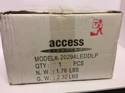 Access Lighting 20294LEDDLP-BL/FST Nauticus LED Black Bulkhead round - Picture 3 of 6