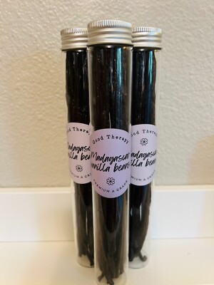 Fresh Madagascar Grade A ORGANIC Bourbon Vanilla Beans