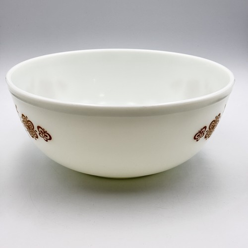 Vintage Pyrex 404 4 Qt White Butterfly Mixing Serving Bowl READ CHARITY - 第 5/9 張圖片