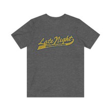 Late Night With David Letterman 1982 Vintage Men's T-Shirt