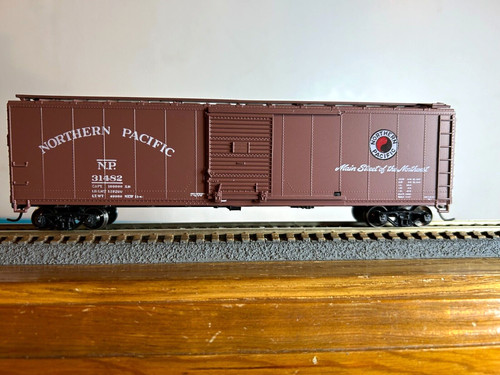 ATHEARN #????  N.P. 50' AAR S.D. Box Car #31482 con Kadees y Metal Whls. 1:87 | Zustand: Used