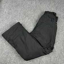 Slalom Snow Pants Womens Medium Black Ski Snow Adjustable Waterproof Breathable