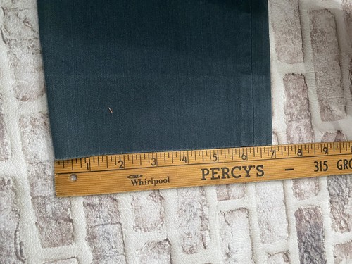 LORO PIANA Jeans Cropped Pantalone Verde 44 Denim Donna Elasticizzato Gamba Dritta - Foto 6 di 12