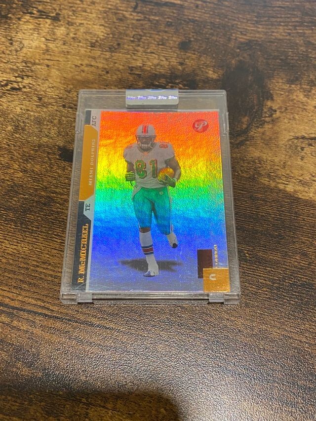 2005 Topps Pristine Uncirculated Football Card #69 Randy McMichael C /750