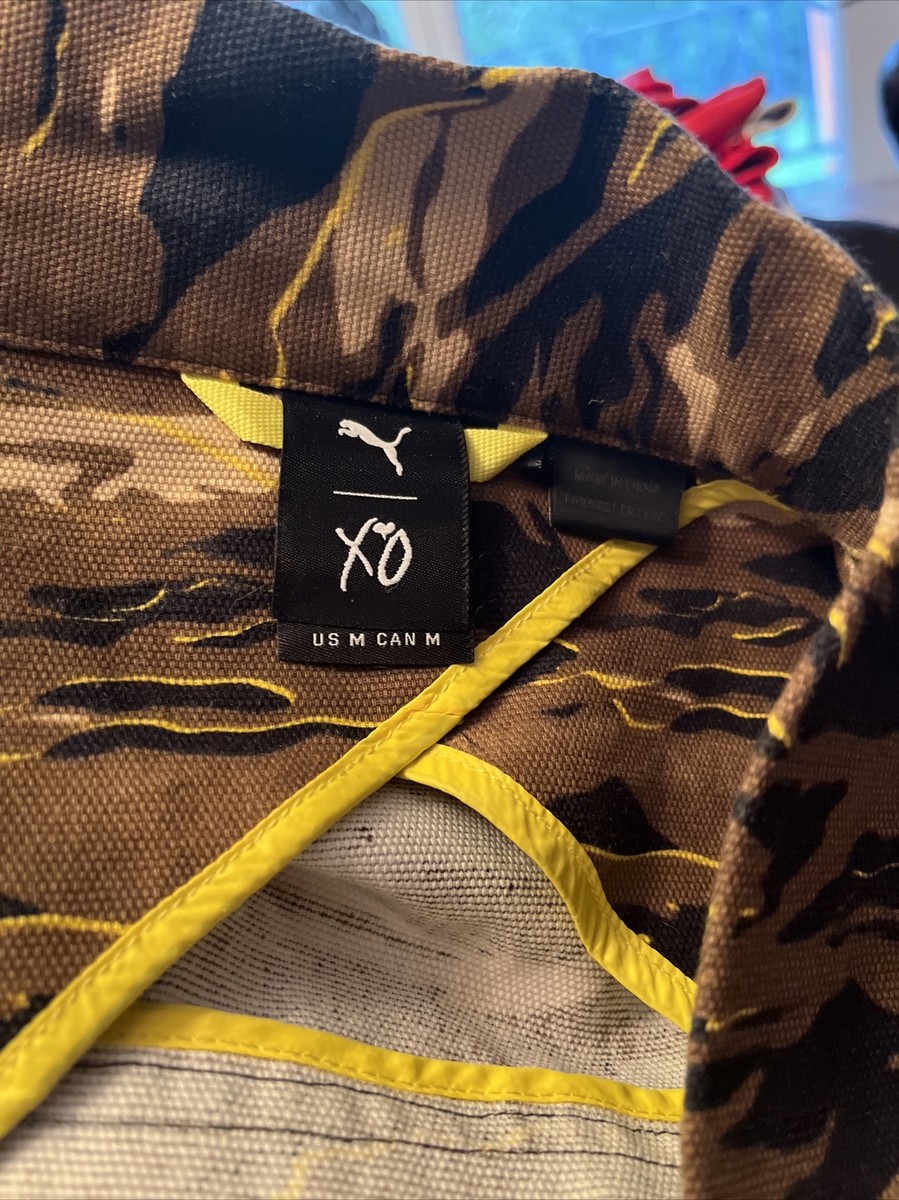 Yellow Puma Xo Hoodie Camo Puma Xo Oversized Hoodie Store