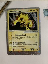 2003 Pokémon TCG Electabuzz ex EX Ruby and Sapphire 97/109 Holo Ultra Rare