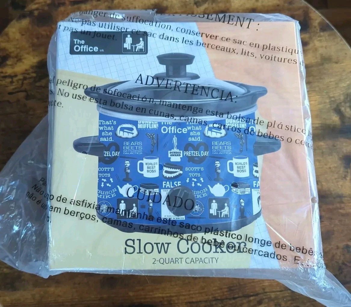 Nib The Office Slow Cooker 2 Quart Capacity New Crock-pot