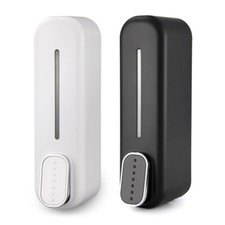 Wall Mounted Soap Dispenser Manual Press Shampoo Dispenser Bottle