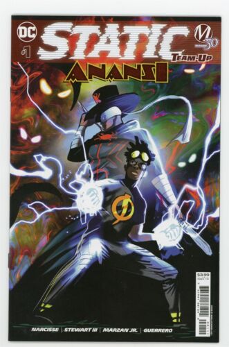 Static Team Up Anasi # 1 Cover A 1st Print NM DC 2023 - Picture 1 of 2