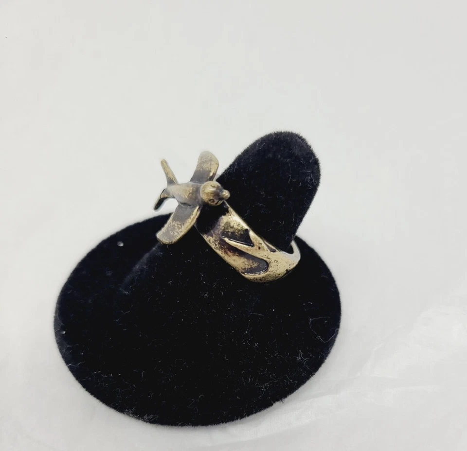 Anillo pájaro volador marca Lucky talla 6,75 mujer Foto 2 de 4