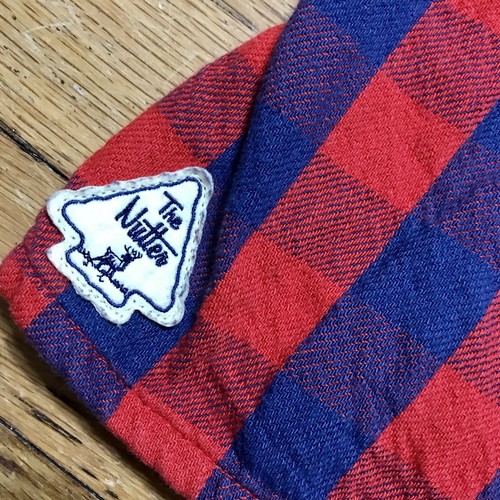 The Nutter Long Sleeve Blue Red Flannel Plaid Button Down Shirt Made USA Small - Picture 9 of 9