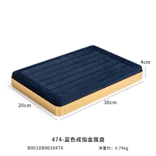 Luxulry Jewelry Display Tray Pendant Bracelet Organizer Rings Earring Stand - Imagen 7 de 47