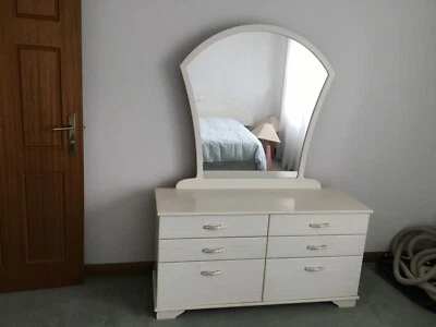 6 Drawer Dressing Table 2 Bedside Tables Dressers Drawers