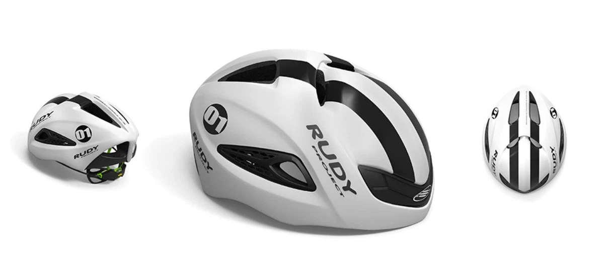 Casco Bici RUDY PROJECT BOOST 01 White Graphite Matte HELMET RUDY
