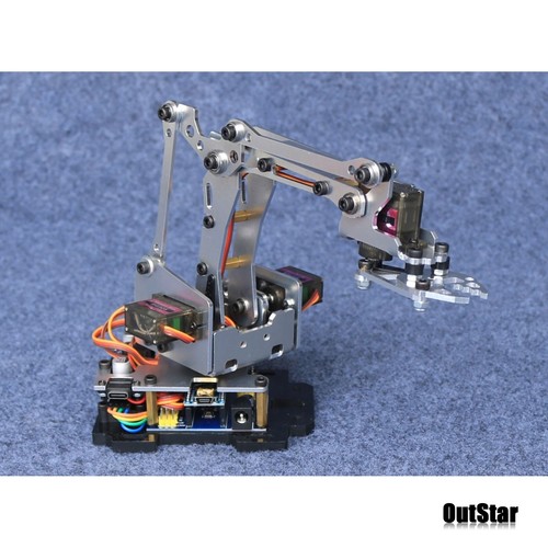 Juego de brazos de robot abrazadera de brazo mecánico servo 24F 4 soporte desarrollo secundario - Imagen 6 de 8