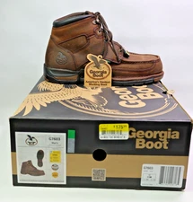 Georgia Boot Athens Steel Toe Waterproof Work Boot - G7603 - Men's Size: 11M
