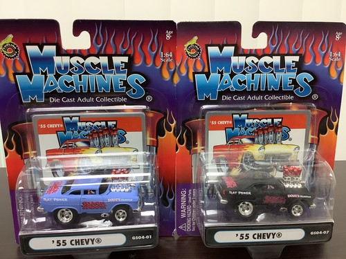 MUSCLE MACHINES LOT 12 cars 2004 ALL Release A&B Dodge Chevy Willy's Plymouth ++ - Picture 7 of 11