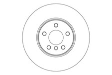 TRW DF6899S Bremsscheibe f�r BMW