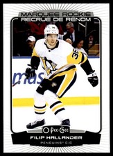 2022-23 O-Pee-Chee Filip Hallander Rookie Pittsburgh Penguins #565