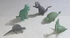 Vintage Marx Dinosaurs Lot-5 Different From Prehistoric Times Play Set