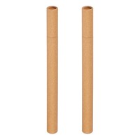 2 StüCk 23 X 1,7 Cm Kraftpapier RäUcherstäBchenhalter Mit Deckel FüR Gelb