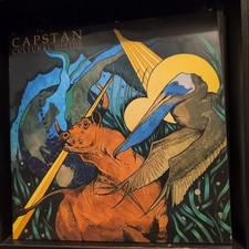 Capstan Cultural Divide Blue with Yellow Splatter Vinyl