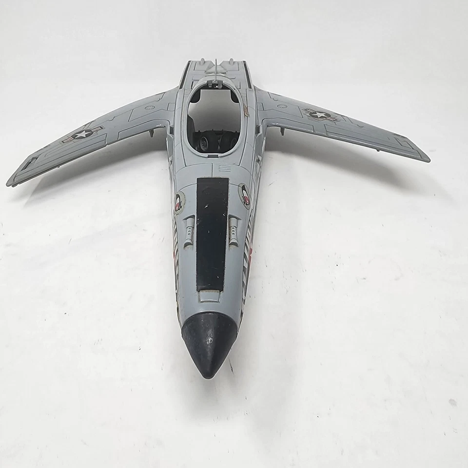 Hasbro GI Joe X-30 Conquest Fighter Jet 1986 de colección NO COMPLETO Foto 4 de 4