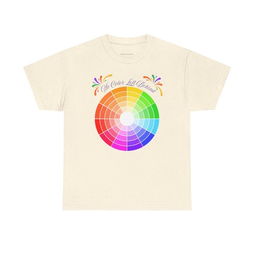 No Color Left Behind Graphic T-Shirt Equality Diversity Inclusion Pride Rainbow - Picture 20 of 40
