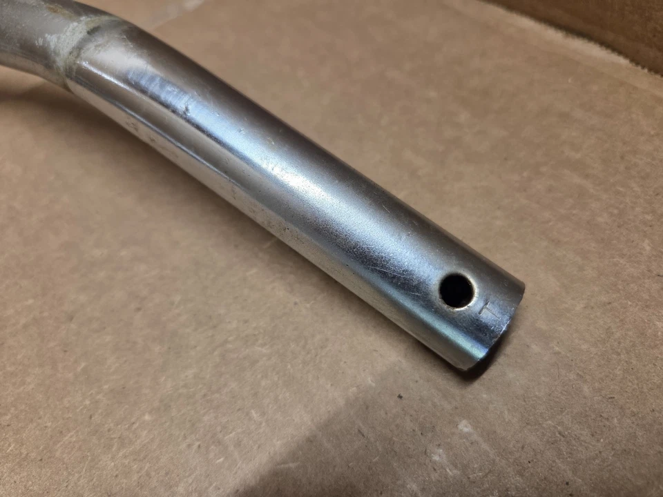 Manillar vintage 1948 J.C. Higgins Torrington estampado en T Foto 2 de 4