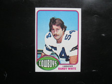1976 Topps # 158 Randy White Rookie Card Dallas Cowboys Nice Ex-Nm to NM. rookie card picture