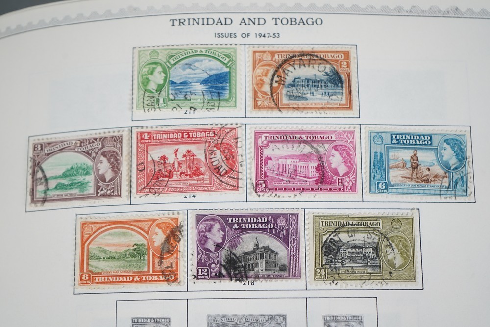 WORLDWIDE T-Z 1910-1970s COLLECTION OF 3,100+ STAMPS MINT & USED IN MINKUS ALBUM