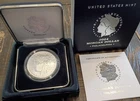 2024 P Morgan Silver Dollar $1 Uncirculated Coin w box and COA 24XE