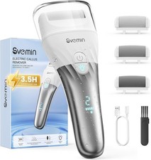 6-in-1 Electric Callus Remover for Feet, Rechargeable Foot File with 2 Speeds