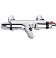 Thermostatic Bath Shower Mixer Tap, Solid Brass Thermostatic Bathtub Shower Mixe