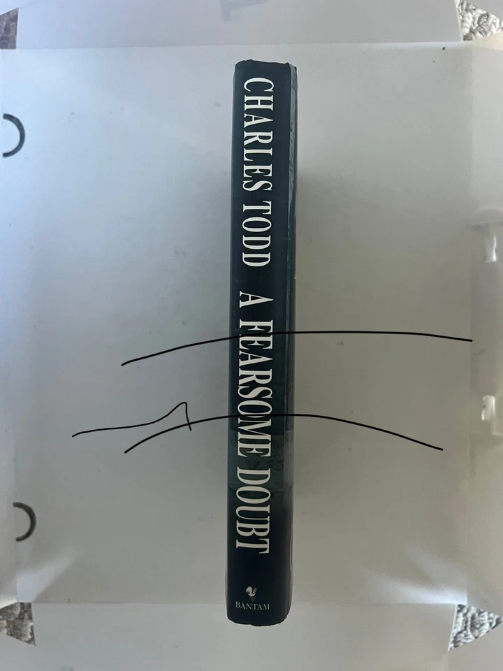 A Fearsome Doubt—NEW 1st Ed. & 1st Print (Signed Charles Todd) - Image 3 of 4