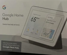 Google Home Hub 1st Gen w/ Google Assistant - GA00515-NEW SEALED w/Smart switch