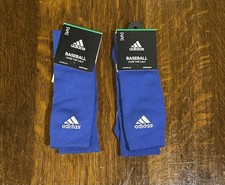 Adidas Baseball Socks S Over The Calf AEROREADY Royal Blue Compression 2 Pairs