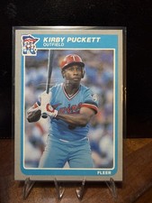 1985 Fleer - Kirby Puckett #286 (RC)