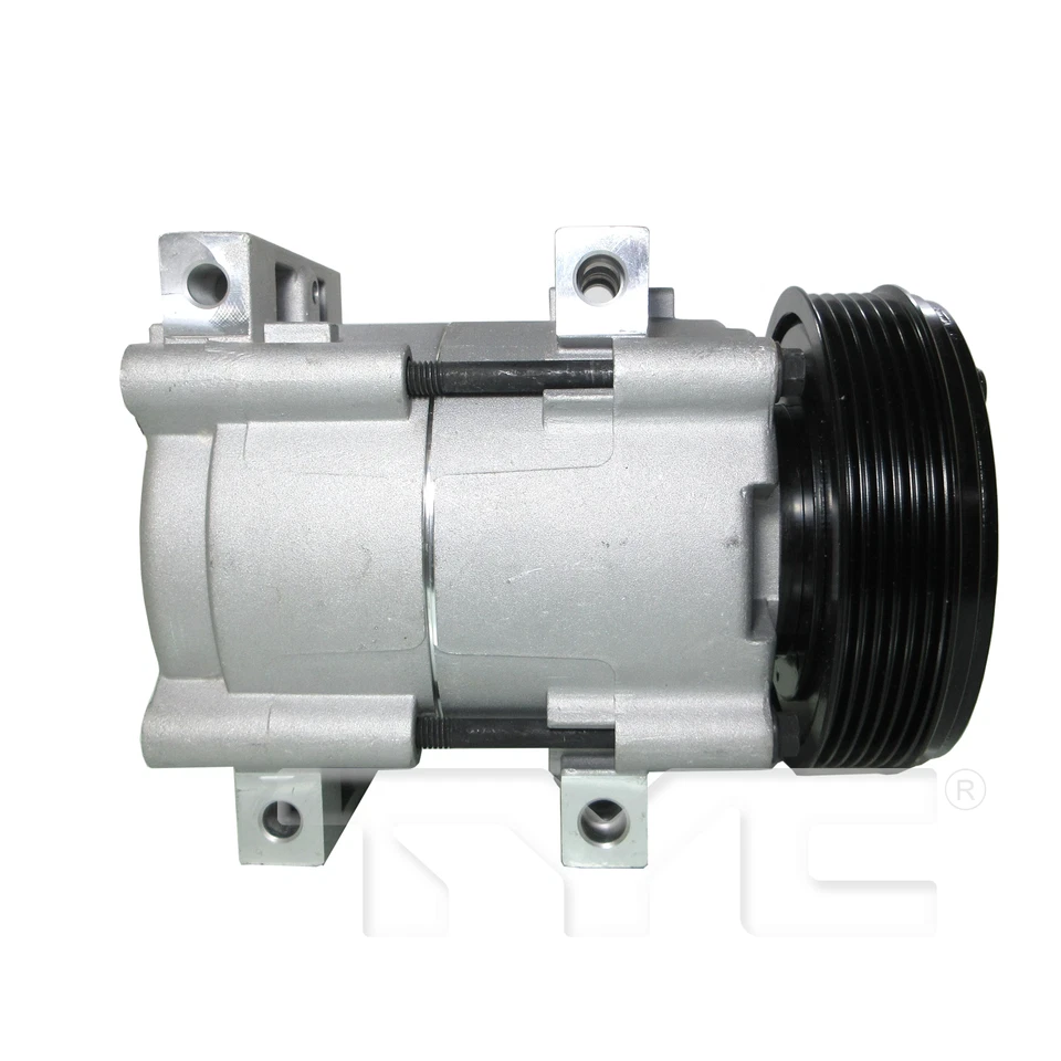 Compresor de aire acondicionado para 99-03 Ford F250/350/450 Super Duty 7,3 L F77Z 19703 AB Foto 4 de 4