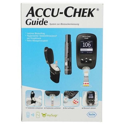 ACCU-CHEK Guide Blutzuckermessgerät Set mg/dl, 1 Stück PZN 11664921