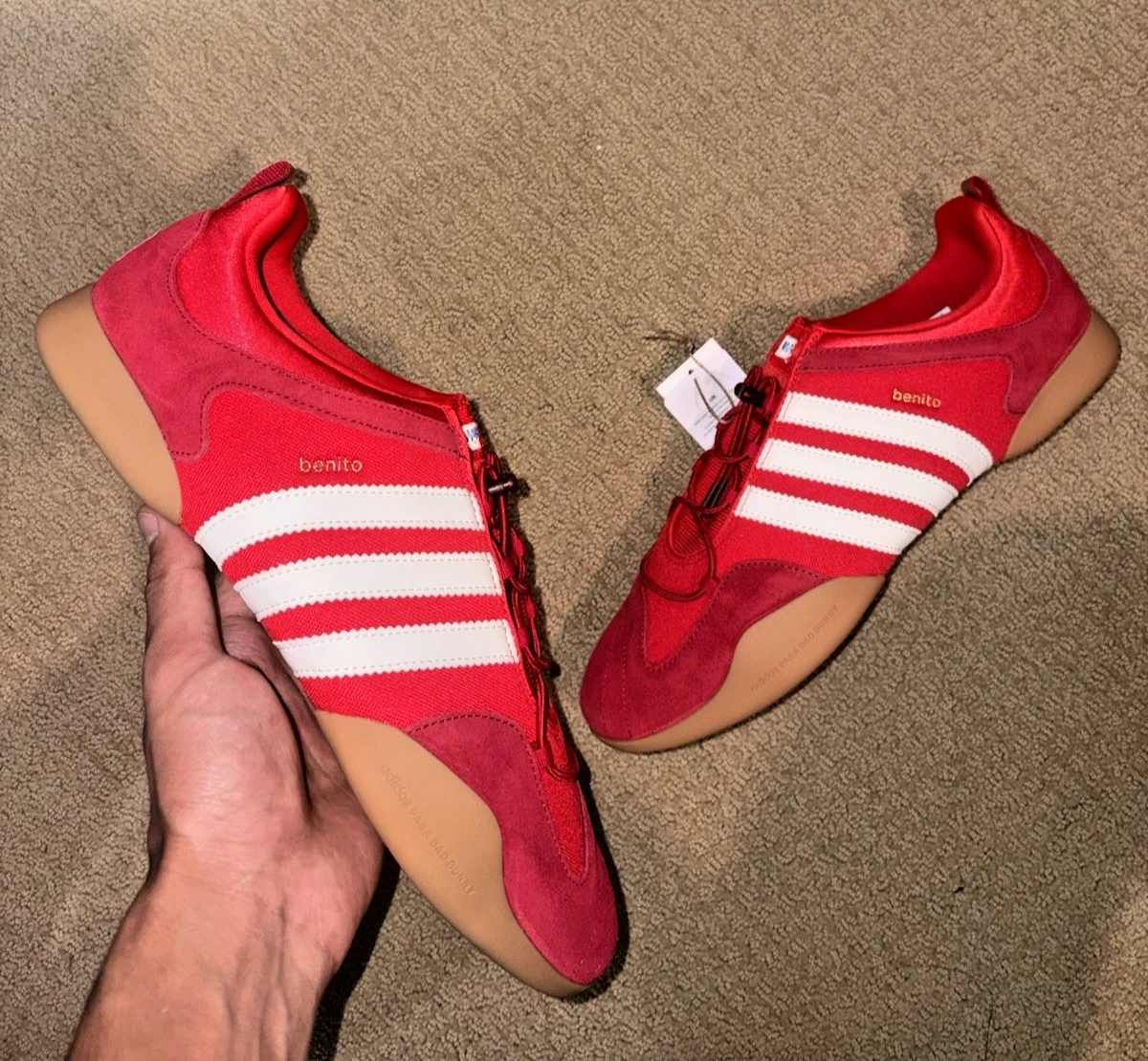 Adidas Originals x Bad Bunny Ballerina "Flamboyan" (Vivid Red) Size 12M - KI7916
Opens in a new wind