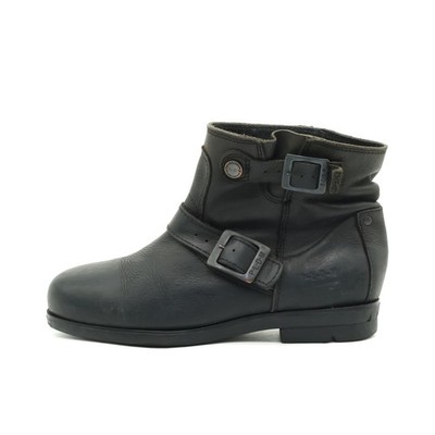 Palladium Damen 1947 Stiefelette Schwarz Leder Original Stiefeletten EU 38
