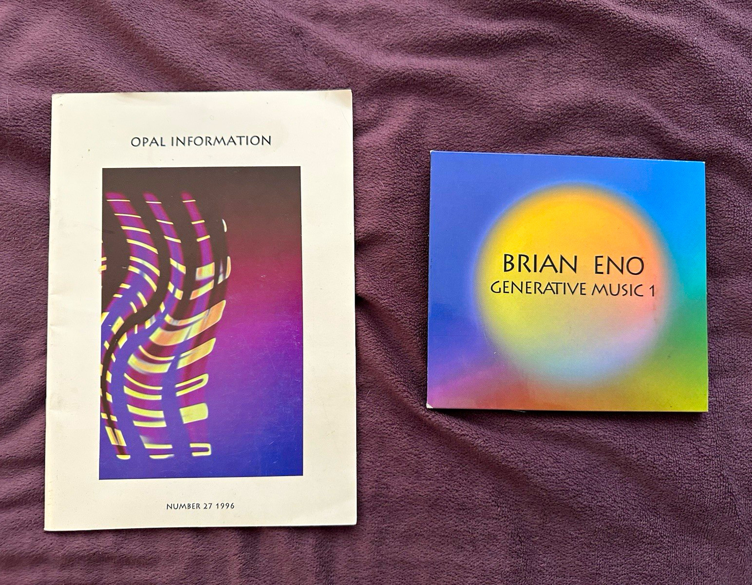 Sseyo Brian Eno Generative Music 1 3.5in Floppy Disc Windows 3.1/95/98